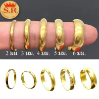 แหวนทองเหลืองแท้100% มีทุกมิล byสุปราณีเอสอาร์โกลด์