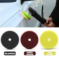 6 inch Car Detailing Sponge Polishing Pad Cars Waxing Buffing Polisher Pad Sponge Flat Sanding Pad Wash Cleaning Accessories