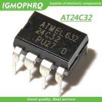 10pcs/lot AT24C32 AT24C32N 24C32N 24C32  DIP 8 EEPROM (4096x8) 32K 1.8 5.5 new original