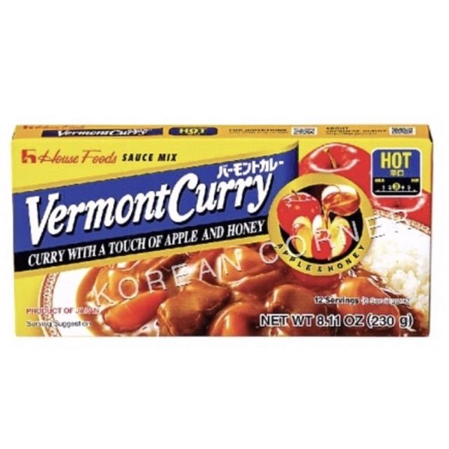 vermont-japanese-curry-230g-ก้อนปรุง-แกงกะหรี่-สำเร็จรูป-ญี่ปุ่น-ทำจากผัก-ผลไม้-แอปเปิ้ล-น้ำผึ้ง-หอมเครื่องเทศ-ไม่ใส่กะทิ-ไม่อ้วน-japanese-curry-แกงกะหรี่ญี่ปุ่น-แกงกะหรี่ก้อน-อาหารญี่ปุ่น