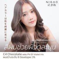 (8.18, 10.12, 10.18, 8.12, 11.11, 6.11) ครีมเปลี่ยนสีผมนิกาโอะ(Nigao) ปริมาณ 100 ml /  เม็ดสีแน่น / ไร้แอมโมเนีย ไม่ฉุน / เลือก developer (150 ml) เองได้ฟรี