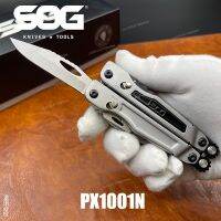 SOG Outdoor Equipment PX1001N Multifunctional Pliers Portable EDC Combination Tool Card Batch Head Set K Sheath