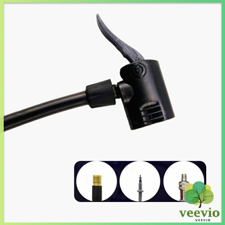 veevio-เครื่องสูบลม-ที่สูบลมมือ-ที่สูบลมจักรยาน-เติมลมยาง-inflator-มีสินค้าพร้อมส่ง