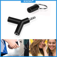 BOKEWU Bộ Chuyển Đổi Cáp Chia Âm Thanh AUX 3.5Mm Bộ Chuyển Đổi Mở Rộng Âm