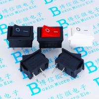 20PCS/LOT 15x21mm 2 Pin SPST ON/OFF Boat Rocker Switch 6A-10A 110V 250V KCD1-101 Snap-in Red Rocker Switches 117S