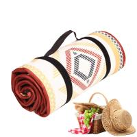 Beach Blankets For Sand Ethnic Style Camping Blanket Portable Beach Mat Handy Mat Tote For Camping Hiking Festivals Outdoo