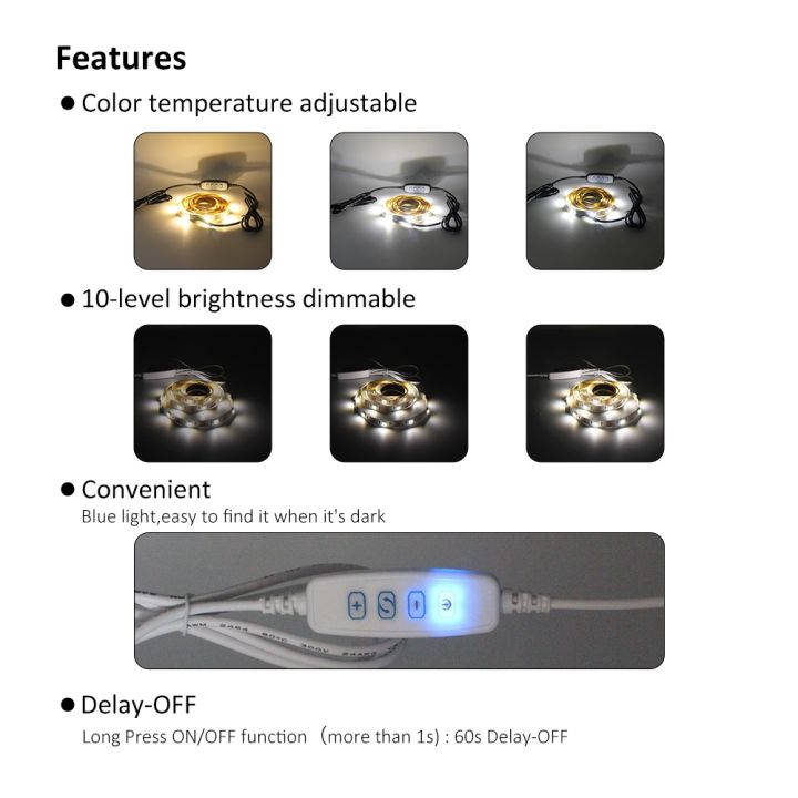 1-5m-usb-dimmable-controller-2pin-3pin-dc-5v-led-strip-light-dimmer-with-remote-control-switch-wire-for-single-3-colors-cct-lamp