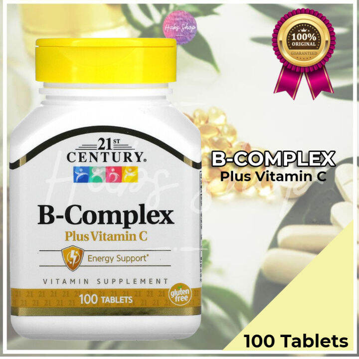 21st Century B Complex Plus Vitamin C 100 Tablets | Lazada PH