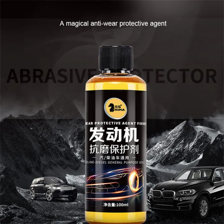 Geartronic【Reduce Fuel Consumption】100ML Engine Catalytic Converter Engine Boost Cleaner Engine Fluid & Oil Additives Remove Sludge And Carbon Deposits Car Accessories