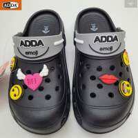 ADDA รองเท้าแตะลำลองแบบสวมหัวโต ผู้หญิง รุ่น 5TD24W4 สีดำ SIZE 4-6