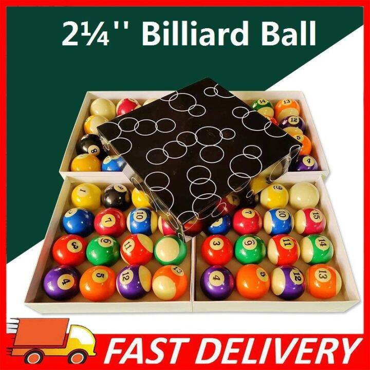 Billiard Ball Set 2 1/4 inches (5.72cm) Lazada PH