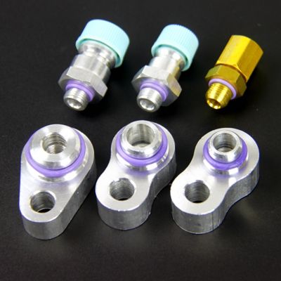 【hot】 3/8 1/2 5/8 R12 Leak Block Fittings for A/C Air Conditioning Compressor