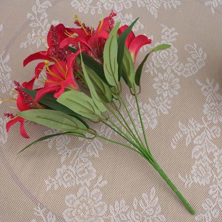 1pc-artificial-flower-eco-friendly-lily-artificial-flower-non-fading-art-craft-lily-fake-flower-bouquet-home-art-decoration