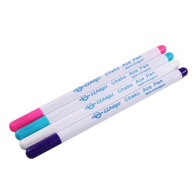 【CC】 INNE 4pcs Soluble Erasable Pens Grommet Ink Fabric Marking Needlework Tools