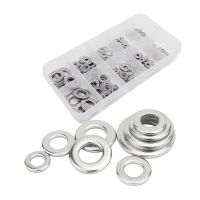 DIN988 304 Baja Tahan Karat M2 M3 M4 M5 M6 M7 M8 Set Pencuci Datar Ultra Tipis Kit Gasket Polos Shim Dapat Disesuaikan