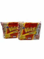 VOIZ Cracker Creamy Butter Flavour,Orange 28g 1SETCOMBO/จำนวน 2 แพค/จำนวน 24 ชิ้น ราคาพิเศษ สินค้าพร้อมส่ง