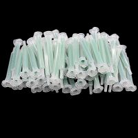 【CC】 50pcs Glue Resin Static Mouth Mixing Nozzles Tube 83mm Gun Designed and Bayonet Mixer Tools