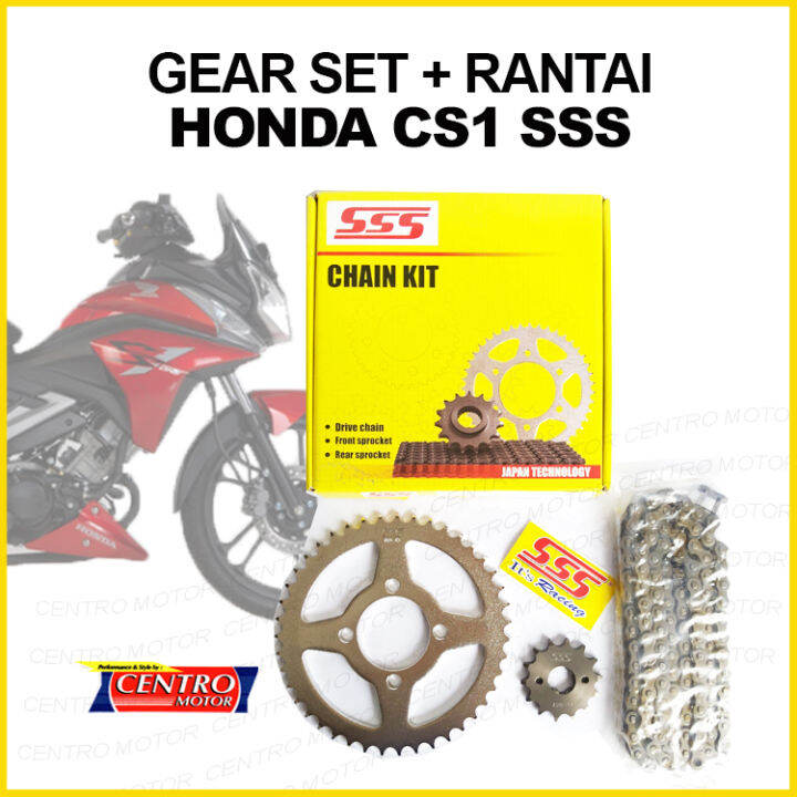 GEAR SET + RANTAI SSS HONDA CS1. Lazada Indonesia