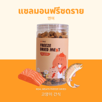 Gin Kkoli แซลมอน 100% Freeze-Dried ขนมแมวฟรีซดราย ขนมสัตว์เลี้ยง