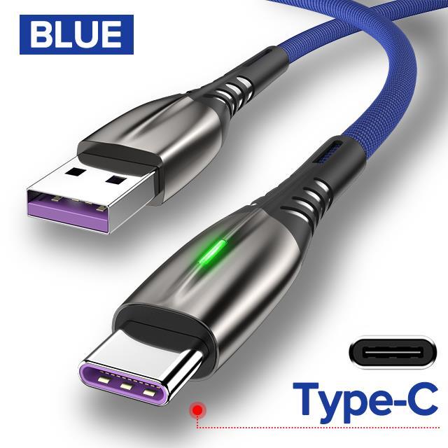 chaunceybi-สายชาร์จ-usb-type-c-สำหรับ-p40-mate-30-5a