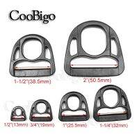 【CC】◕✷✜  2pcs Durable D-Ring Buckle Plastic Loops for Outdoor Molle Webbing Dog Collar Accessories 13mm-50mm