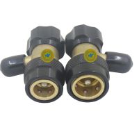 【hot】 2 Sets Car A/C Air Condition Coupler H/L Manifold R134A Remover  Accessories