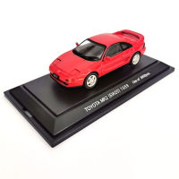 Diecast 1:43 Scale MR2 SW20 1989โลหะผสมโลหะจำลองรถตกแต่งผู้ใหญ่คอลเลกชันแสดงของขวัญของที่ระลึก