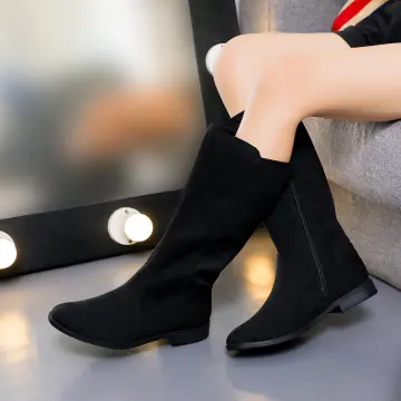 Knee high hot sale kid boots