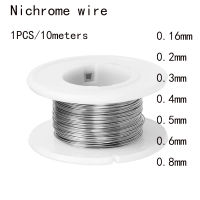 1PCS10meters Nichrome wire Diameter 0.2mm-0.6mm A1 Heating wire Resistance wire Alloy heating yarn Mentos