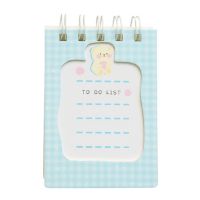 Cute Diary Book Mini Adorable Pattern Notebook Hand Account Vertical Hollow Coil Notebook for Girls Notebook