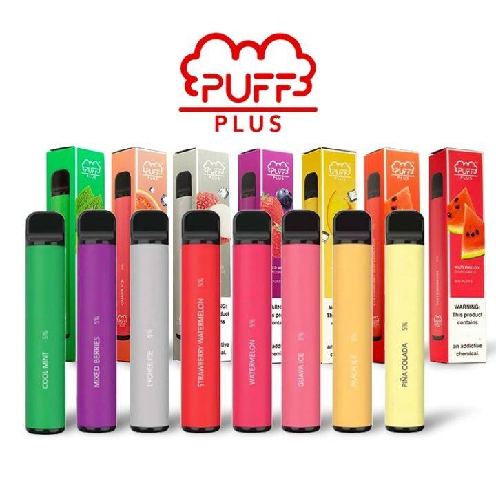 Puff Plus Puff Bar Plus Disposable Vape Pen Puffs Disposable Pod