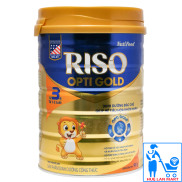 Sữa Bột Nutifood Riso Opti Gold 3 - Hộp 900g Cho trẻ 1 2 tuổi