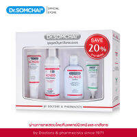 Dr.Somchai ACNE Set 4 Pcs. ชุดดูแลปัญหาสิวครบวงจร (No Box)