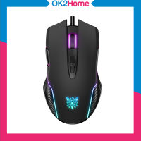 ONIKUMA MIZU Gaming Mouse เมาส์เกมมิ่ง DPI สูงสุด 6400 (สีดำ)