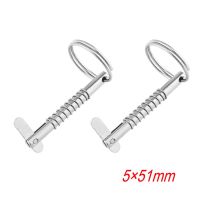 1/2pcs 5mm Marine Grade 316 Stainless Steel Quick Release Pin for Boat Bimini Top Deck Hinge Marine hardware Boat Accessories