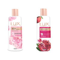 ครีมอาบน้ำลักส์ lux กลิ่นทับทิม และ กุหลาบ ขนาด 190 มล.