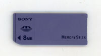 พร้อมส่ง 8 MB Memory Stick สำหรับกล้องรุ่นเก่าของ Sony กล้องรุ่นเก่าโซนี่ การ์ดโซนี่รุ่นเก่า