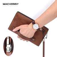 New Men Clutch Long Style Wallets Bank Card Holder Coin Pocket Male Purse Zipper Large Capacity PU Wallet Phone pocket With Pen