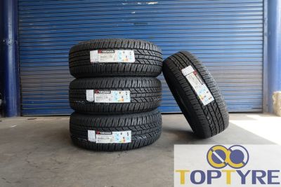 ยางใหม่ Yokohama รุ่น Geolandar A/T G015 ขนาด 255/65R17 ( จำนวน 4 เส้น ) ผลิตปี2023 แถมจุปลมใหม่และจัดส่งฟรี