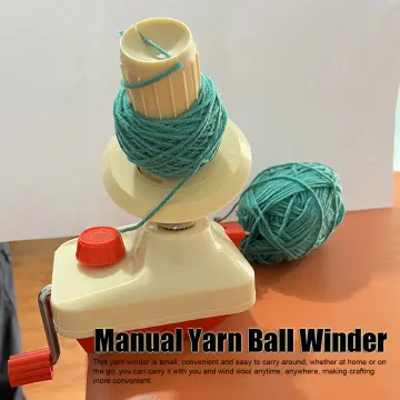 Yarn Ball Winder Hand Operated Winding Wool Winder Machine Yarn String Ball  Winder Convenient Ball Winder Yarn Baller 