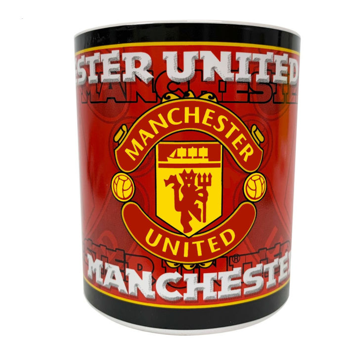 manchesterunited-แก้วกาแฟเซรามิคของขวัญวันพ่อถ้วยของขวัญ-vintage-พ่อแก้วแม่แก้ว