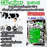 Cal Minerแคลมินเนอร์ บรรจุ 1000 กรัม อาหารเสริมวัว แคลเซียมและแร่ธาตุเสริมวัวบริสุทธิ์จากธรรมชาติ100สูตรเข้มข้นเกรดพิเศษสำหรับวัวโดยเฉพาะ