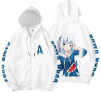 Hololive Vtuber เสื้อแจ็คเก็ตแขนยาวมีฮู้ดสําหรับแต่งคอสเพลย์