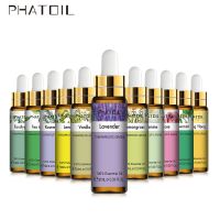 PHATOIL 10ML Essential Oil Aromatherapy Humidifier Oils น้ำมันหอมระเหยจากพืชธรรมชาติ น้ำมันหอมระเหยวนิลา น้ำมันหอมระเหยคาโมมายล์ （ด้วยหลอดหยด)【20กลิ่น ​ปลูก】