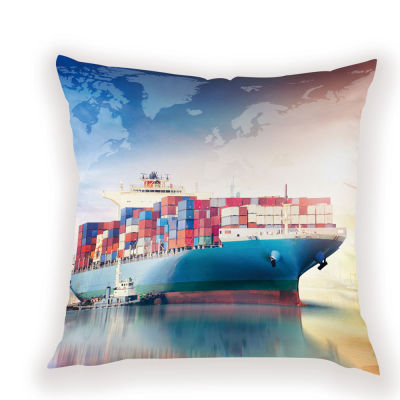 Cruise Ship Decor Cushion Covers Nordic Cushions for Sofa Case Ocean High Quality Bed Cushion Cover Decoration Home Pillow Cases