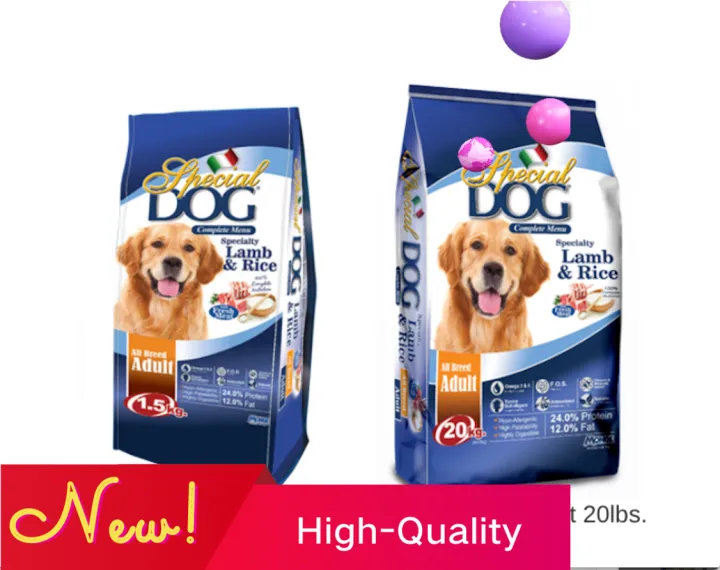 Special Dog Lamb & Rice Adult Dog Food（Quality Goods） Lazada PH