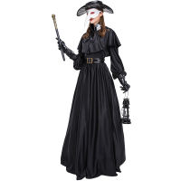 GKv New Halloween Costumes Demons Plague Doctor Science Scp Foundation Number 049 Beak Girls Dress