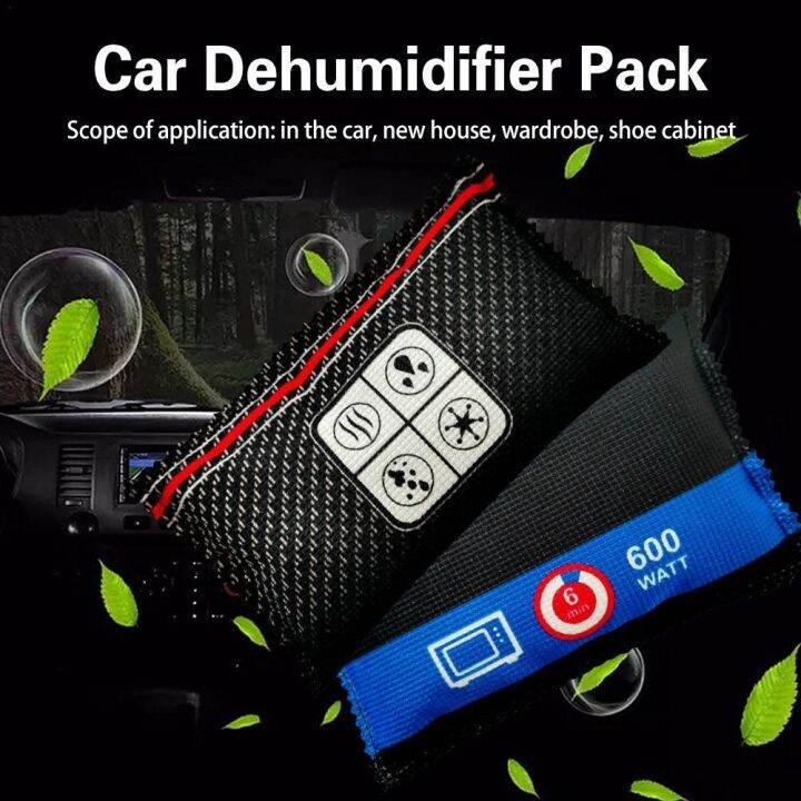Car Interior Desiccant NonToxic Silicone Dehumidifier Moisture Damp