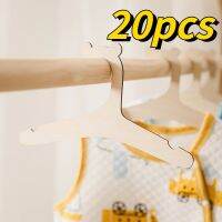 20PCS Wooden Baby Clothes Hanger DIY Creative Room Decoration Kids Clothes Drying Storage Children Organizer Clothing Hanger