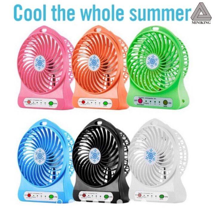 Fan Mini Portable Multifunctional Rechargeable Lazada PH